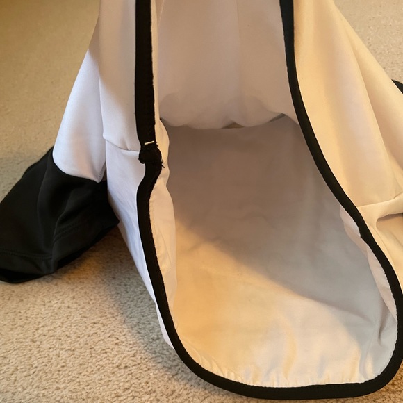 Icons Swim color block swim top M cropped - Picture 2 of 5